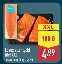 ALDI Łosoś atlantycki filet XXL Aldi oferta