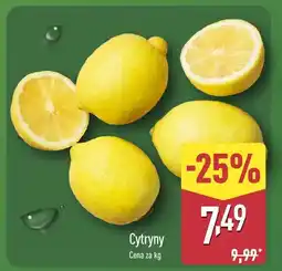 ALDI Cytryny Aldi oferta