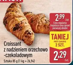 ALDI Croissant z nadzieniem orzechowo-czekoladowym Aldi oferta