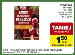 Carrefour Express Przyprawa PRYMAT do barszczu czerwonego 12 - 30 g oferta