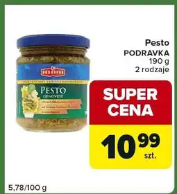 Carrefour Express Pesto PODRAVKA oferta
