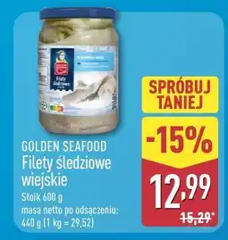 ALDI Filety Golden Seafood śledziowe wiejskie oferta