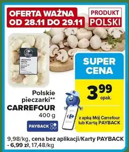 Carrefour Express Pieczarki polskie CARREFOUR oferta