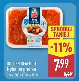 ALDI Ryba Golden Seafood po grecku oferta