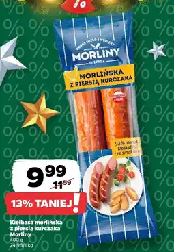 Netto Kiełbasa morlińska z piersią kurczaka Morliny oferta