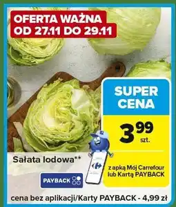 Carrefour Express Sałata lodowa Carrefour Express oferta