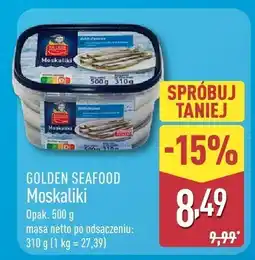 ALDI Moskaliki Golden Seafood oferta