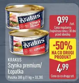 ALDI Szynka Krakus premium/Łopatka oferta