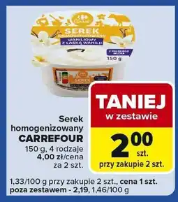 Carrefour Express Serek homogenizowany CARREFOUR oferta