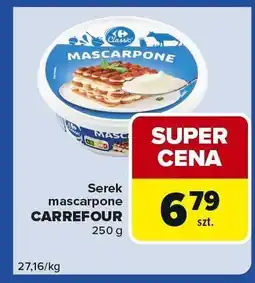Carrefour Express Serek mascarpone CARREFOUR oferta