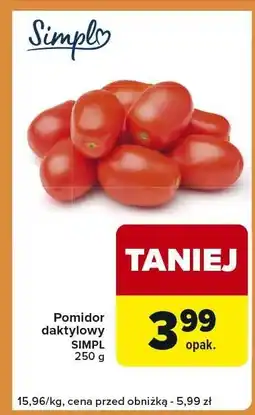Carrefour Express Pomidor daktylowy SIMPL 250 g oferta