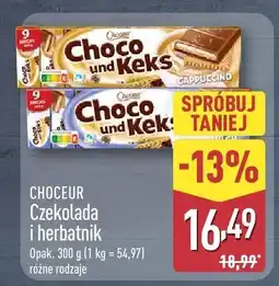ALDI Czekolada i herbatnik Choceur Choco und Keks różne rodzaje oferta