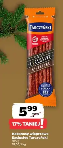 Netto Kabanosy wieprzowe Exclusive Tarczyński oferta