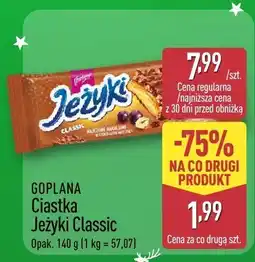ALDI Ciastka Jeżyki Classic Goplana oferta