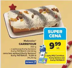 Carrefour Makowiec CARREFOUR 350 g oferta
