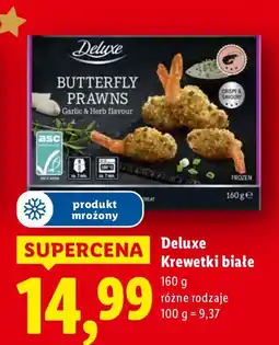 Lidl Krewetki białe Deluxe oferta