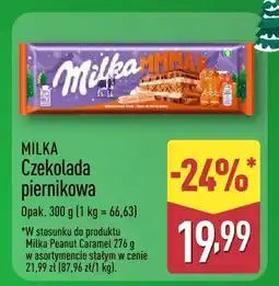 ALDI Czekolada piernikowa Milka oferta