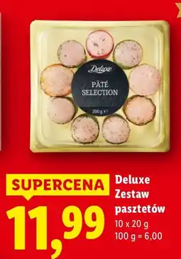 Lidl Pasztet Deluxe Zestaw pasztetów oferta