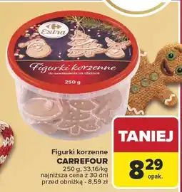 Carrefour Figurki korzenne CARREFOUR 250 g oferta
