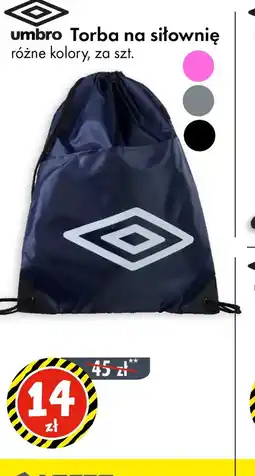Tedi umbro Torba na siłownię oferta