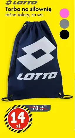 Tedi LOTTO Torba na siłownię oferta