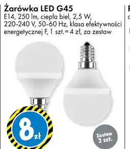 Tedi Zarówka LED G45 oferta