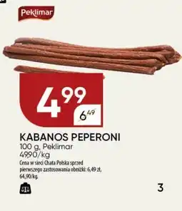 Chata Polska Kabanosy Peklimar oferta