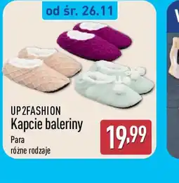 ALDI UP2FASHION Kapcie baleriny oferta
