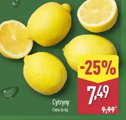 ALDI Cytryny oferta