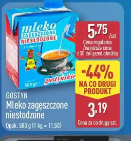 ALDI Mleko zagęszczone niesłodzone oferta