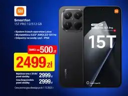 RTV EURO AGD Xiaomi Smartfon 15T PRO 12/512 GB oferta