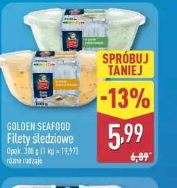 ALDI GOLDEN SEAFOOD Filety śledziowe oferta