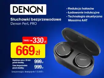 Słuchawki bezprzewodowe Denon PerL PRO