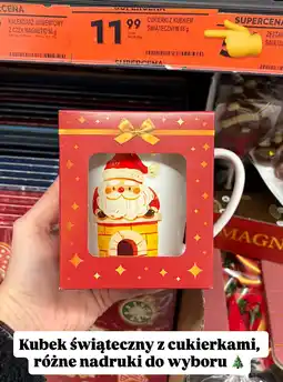 Biedronka Kubek świąteczny z cukierkami Biedronka oferta