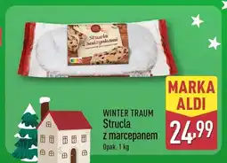 ALDI Strucla z marcepanem Winter Traum oferta
