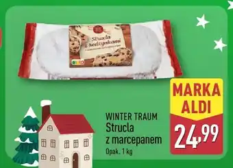 ALDI Strucla z marcepanem Winter Traum oferta