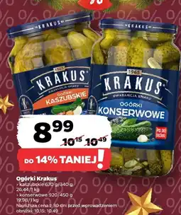 Netto Ogórki kaszubskie Krakus oferta