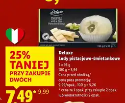 Lidl Lody pistacjowo-śmietankowe Deluxe Truffle oferta