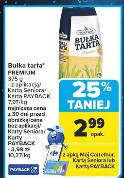 Carrefour Bułka tarta PREMIUM 375 g oferta