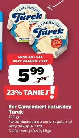 Netto Ser Camembert naturalny 120g Turek oferta