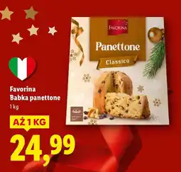 Lidl Babka panettone Favorina Classico oferta