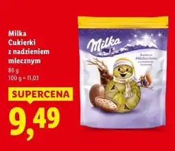 Lidl Czekolada Milka Cukierki z nadzieniem mlecznym oferta