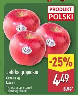 ALDI Jabłka grójieckie Klasa I Aldi oferta