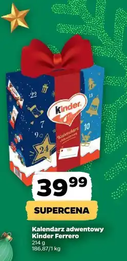 Netto Kalendarz adwentowy Kinder oferta