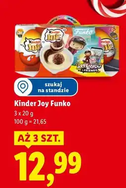 Lidl Czekolada Kinder Joy Funko oferta