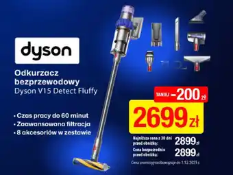Odkurzacz bezprzewodowy Dyson V15 Detect Fluffy