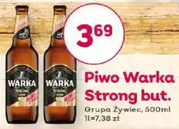Bliski Piwo Warka Strong Grupa Żywiec oferta