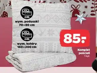 Komplet pościel 160 x 200 cm