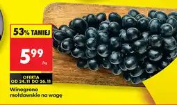 Biedronka Winogrono mołdawskie oferta