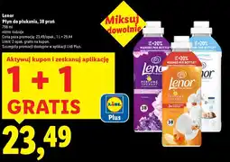 Lidl Płyn do płukania Lenor oferta